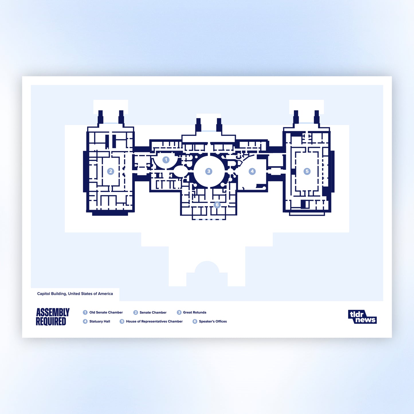 Assembly Required: US Capitol Poster