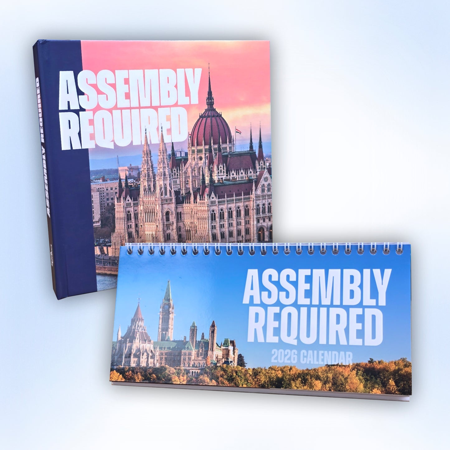 Assembly Required (Hardback) & Desk Calendar Bundle