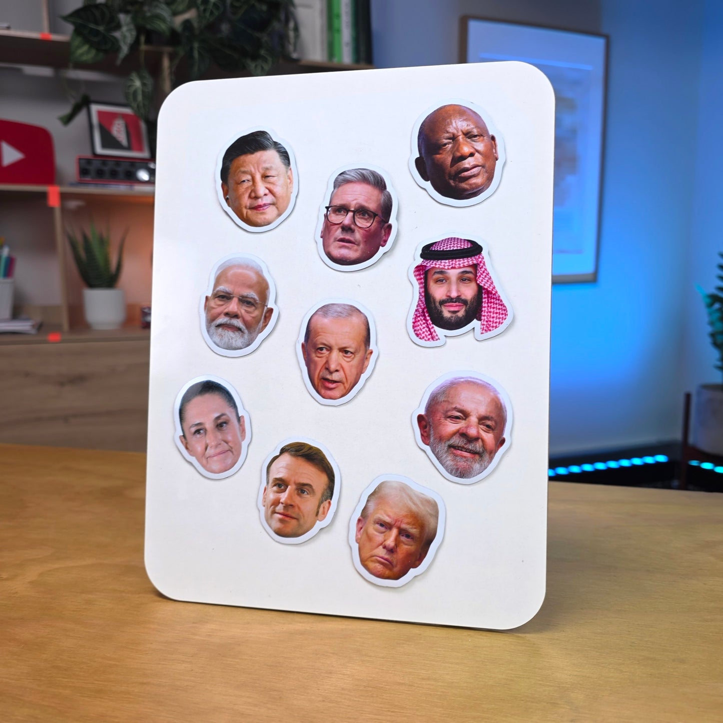 World Leader Leaderboard Magnets: Starter Set