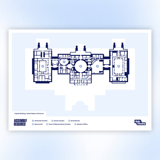 Assembly Required: US Capitol Poster