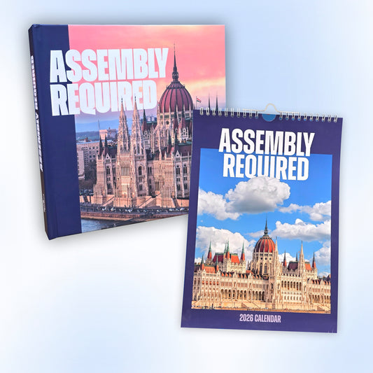 Assembly Required (Hardback) & Wall Calendar Bundle